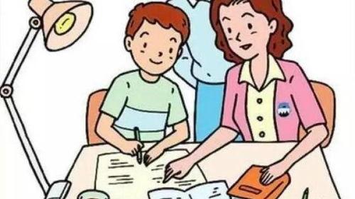 孩子写作业视频,见证成长与努力